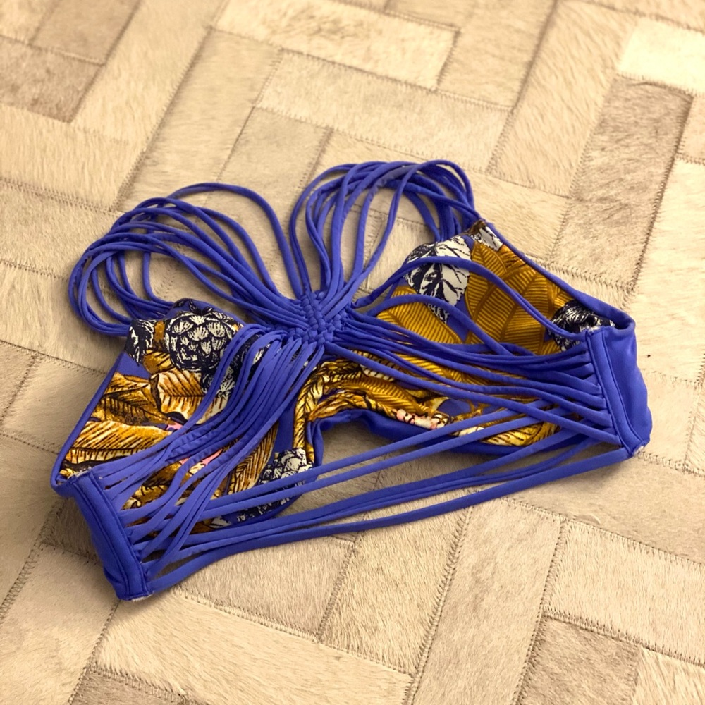 Maaji Mediterranean Blue Deck Reversible Bikini - Picture 9 of 13